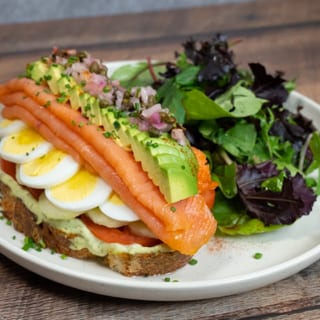 Smoked Salmon Avocado Toast